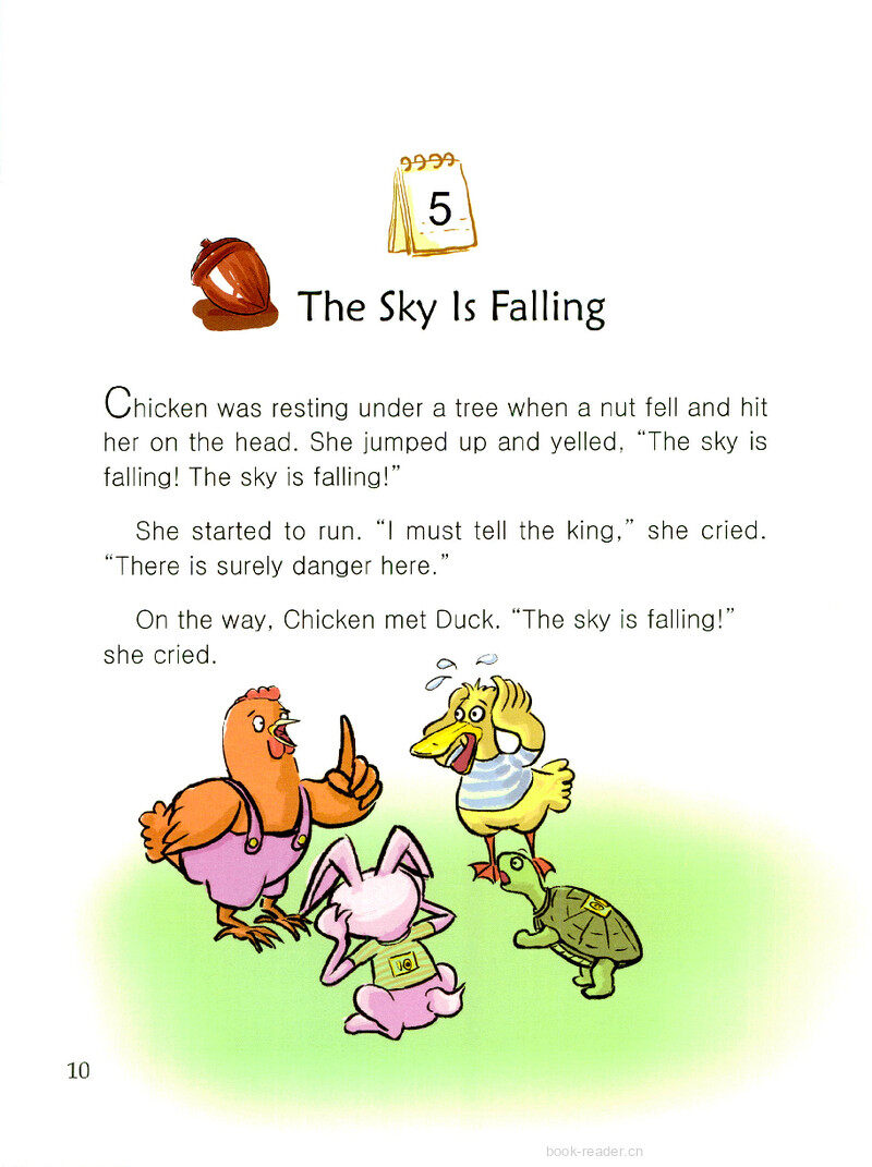 The Sky Is Falling绘本故事第2页