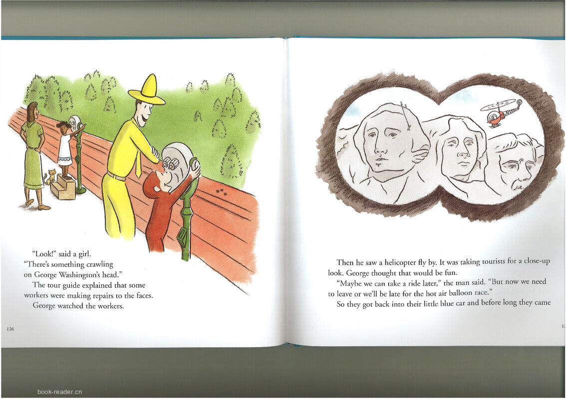Curious George and the Hot Air Ballon绘本故事第5页