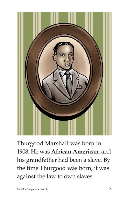 Good for Thurgood!绘本故事第3页