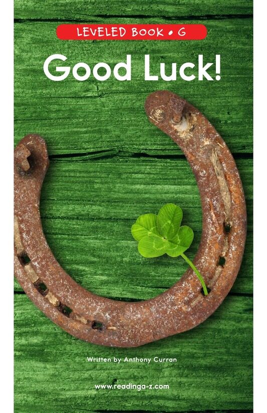 Good Luck!绘本故事第2页