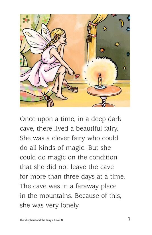 The Shepherd and the Fairy绘本故事第3页