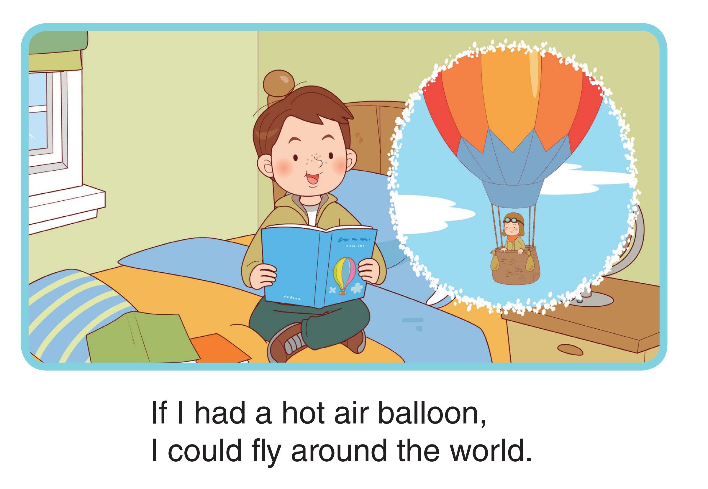 A Hot Air Balloon绘本故事第2页