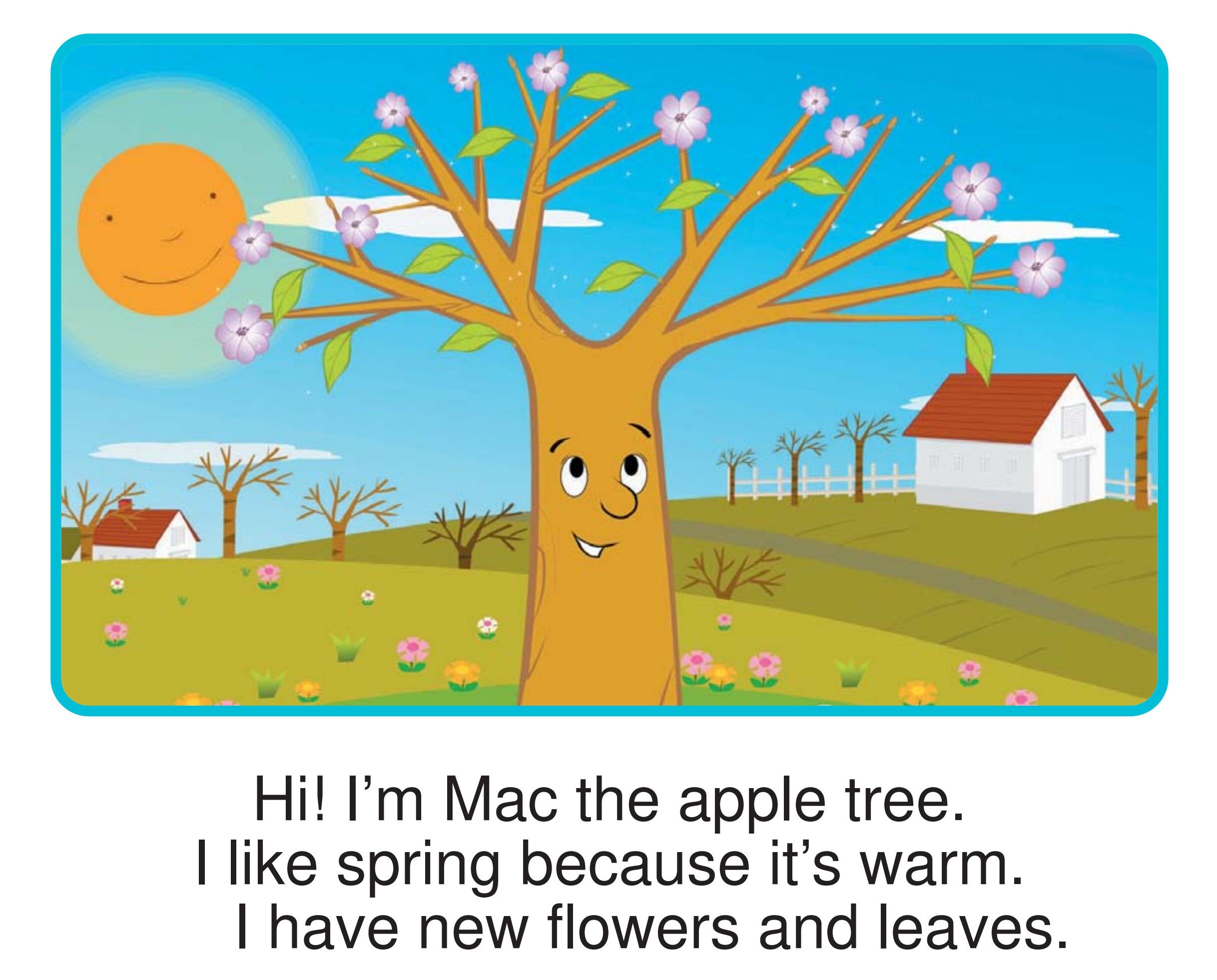 Four Seasons绘本故事第2页