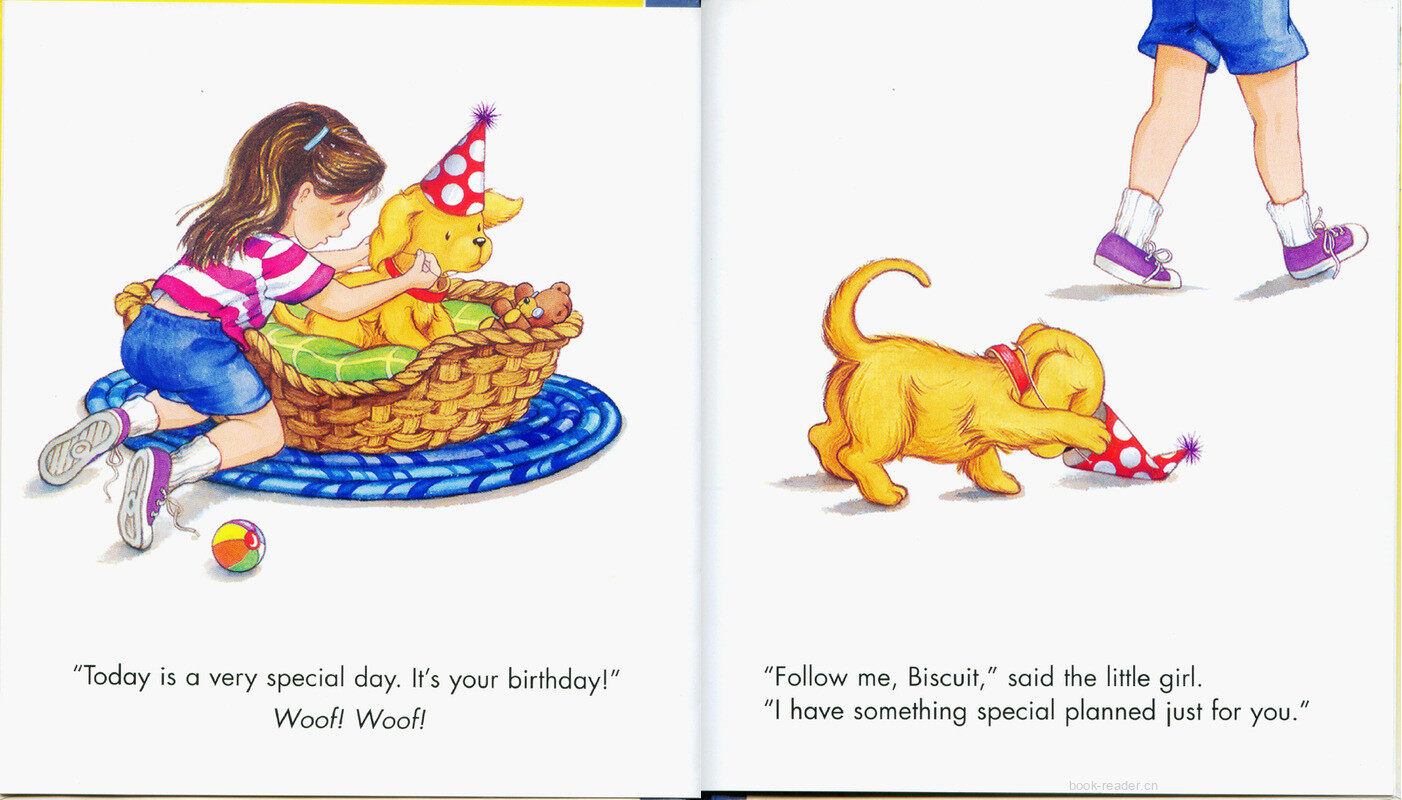 happy birthday biscuit绘本故事第4页