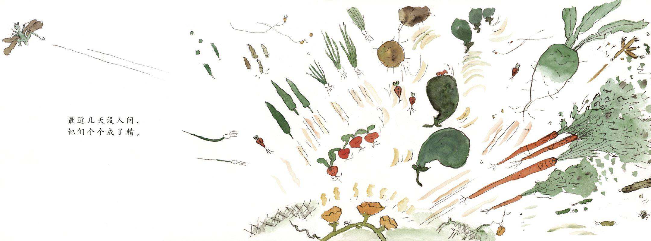 一园青菜成了精绘本故事第3页