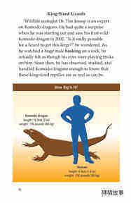 Komodo Dragons Giant Reptiles绘本故事第3页