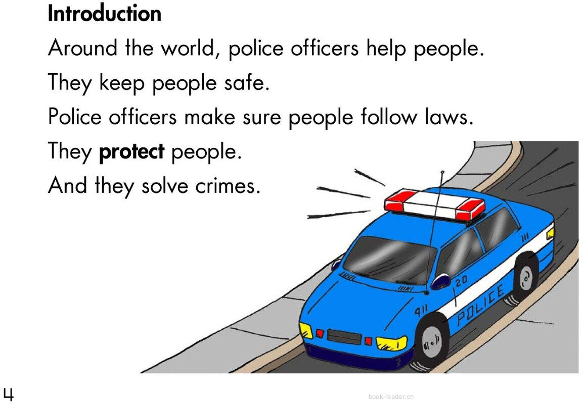 Police Officers绘本故事第3页
