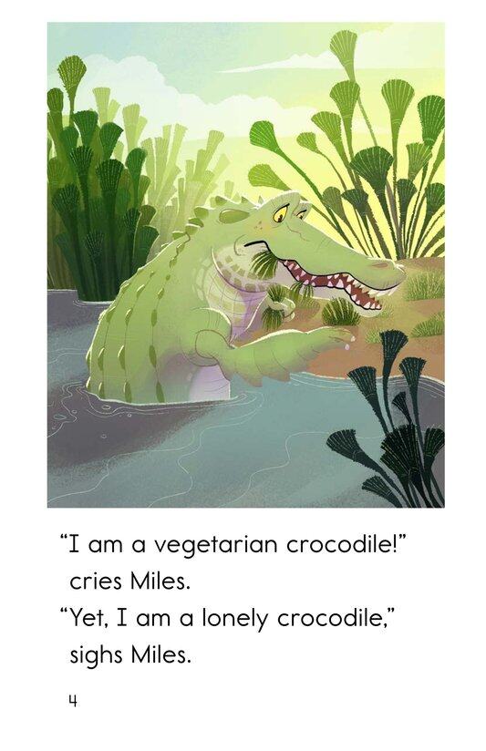Miles the Nile Crocodile绘本故事第4页