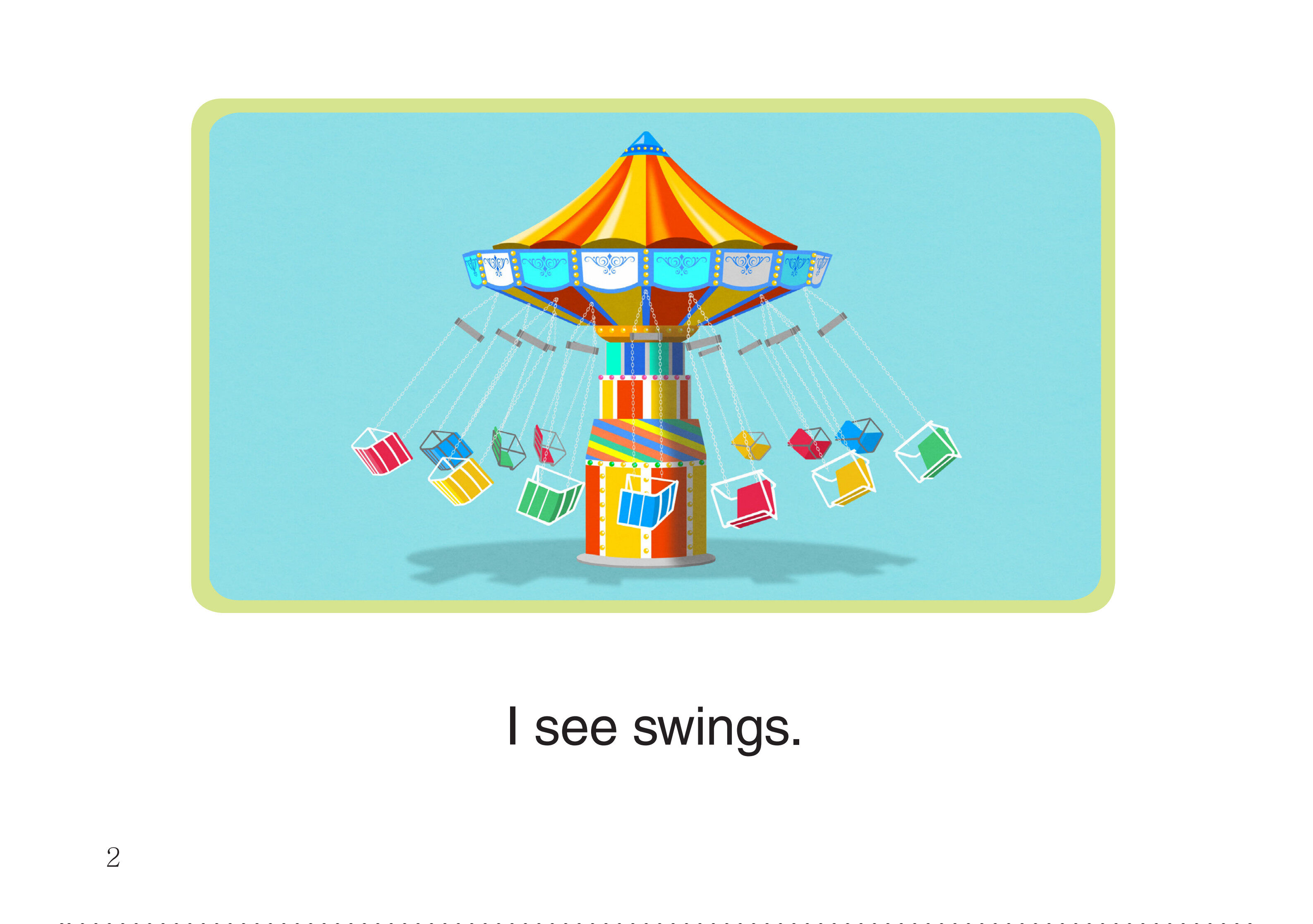 There Are Bumper Cars绘本故事第3页