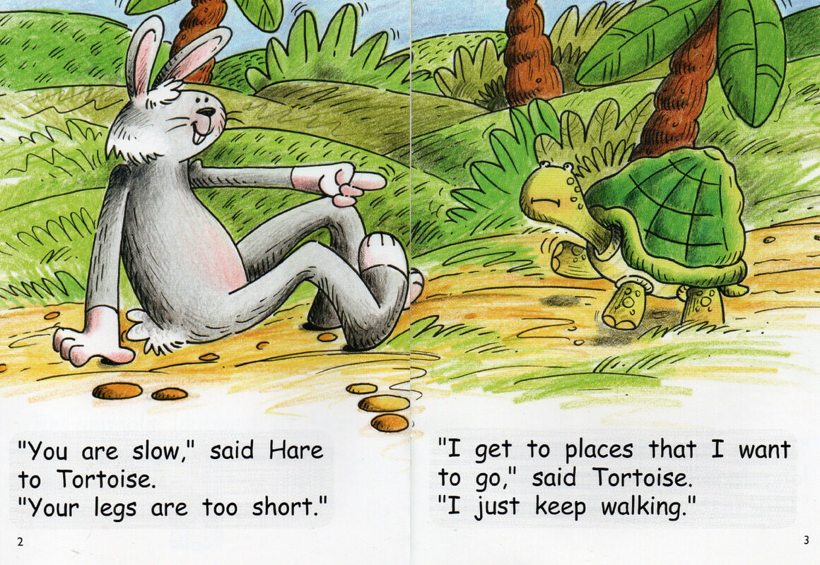 Hare And Tortoise绘本故事第3页