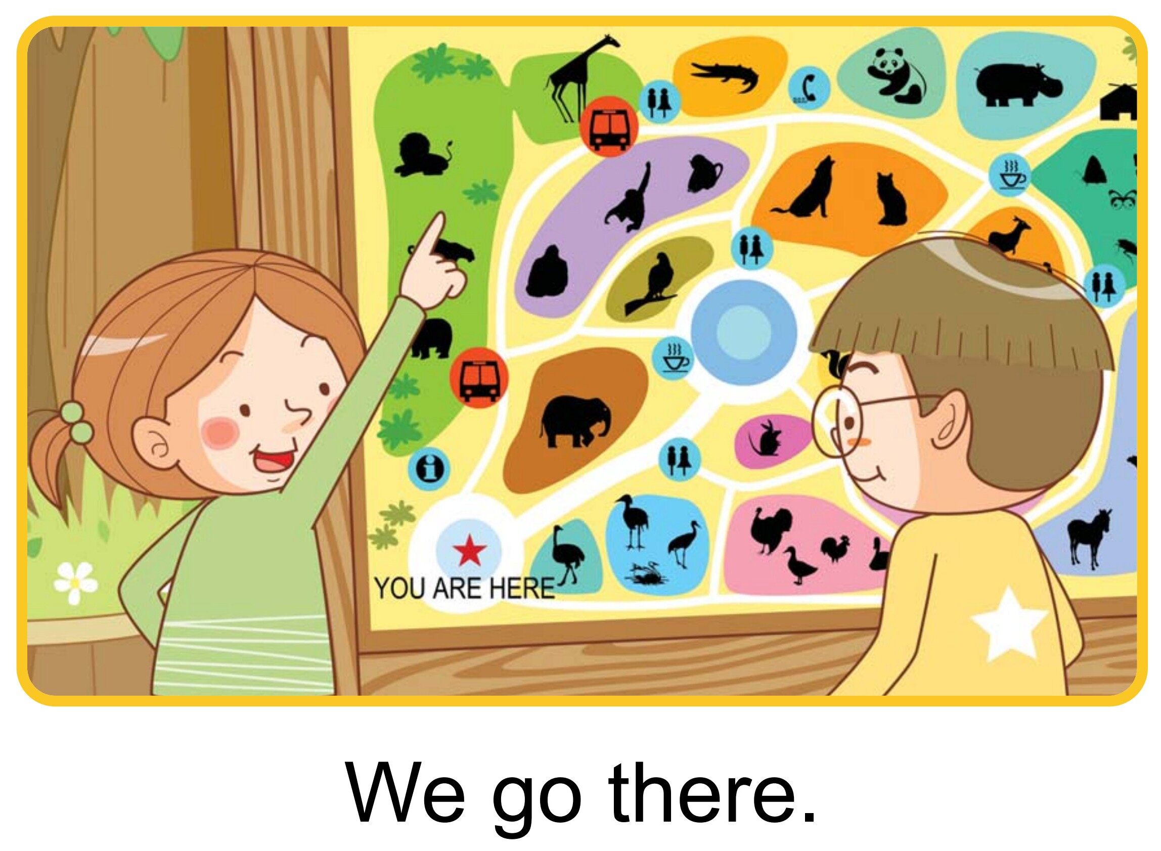 At the Zoo绘本故事第4页