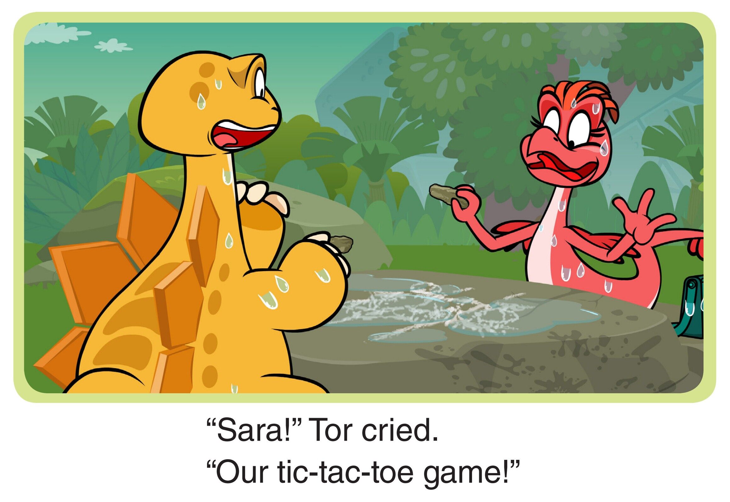 Swimming绘本故事第3页