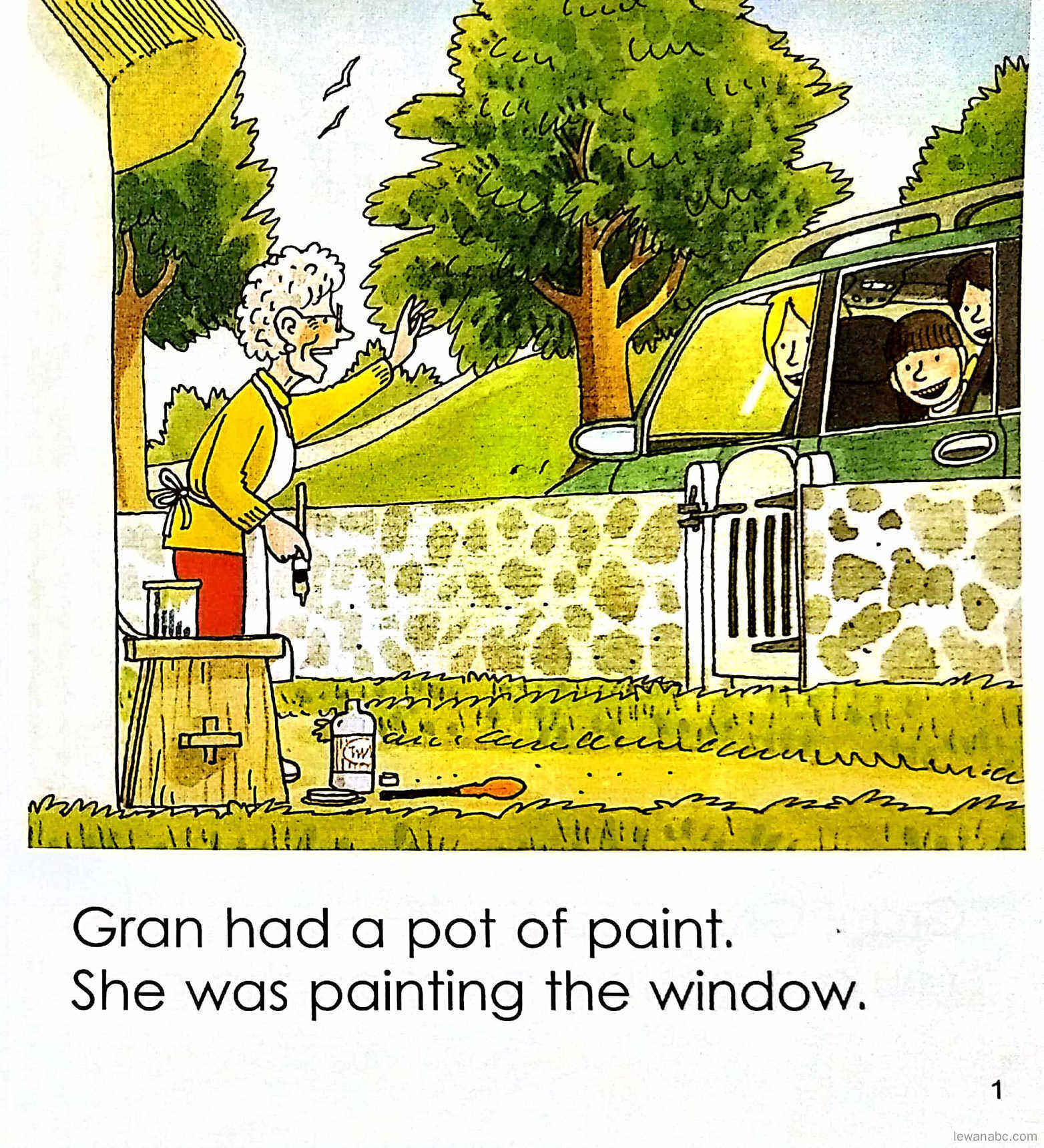 Gran's New Glasses绘本故事第3页