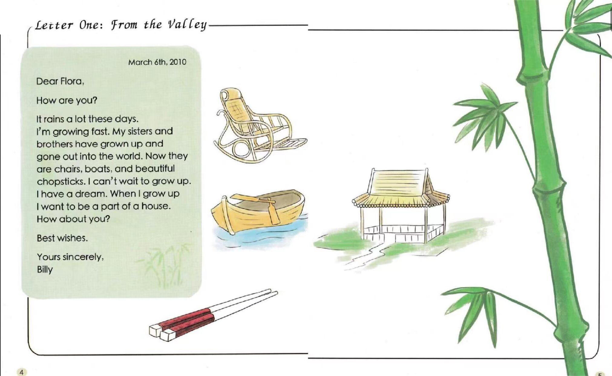 Billy the Bamboo’s Dream绘本故事第4页