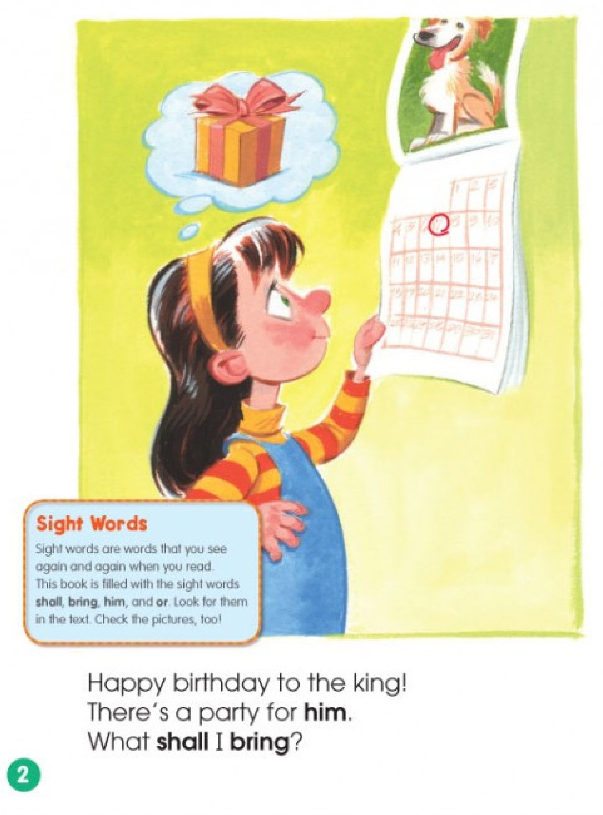 What Shall I Bring the King？绘本故事第2页