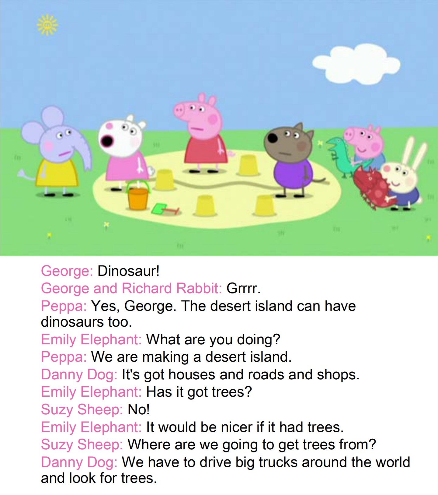 The Sandpit绘本故事第4页