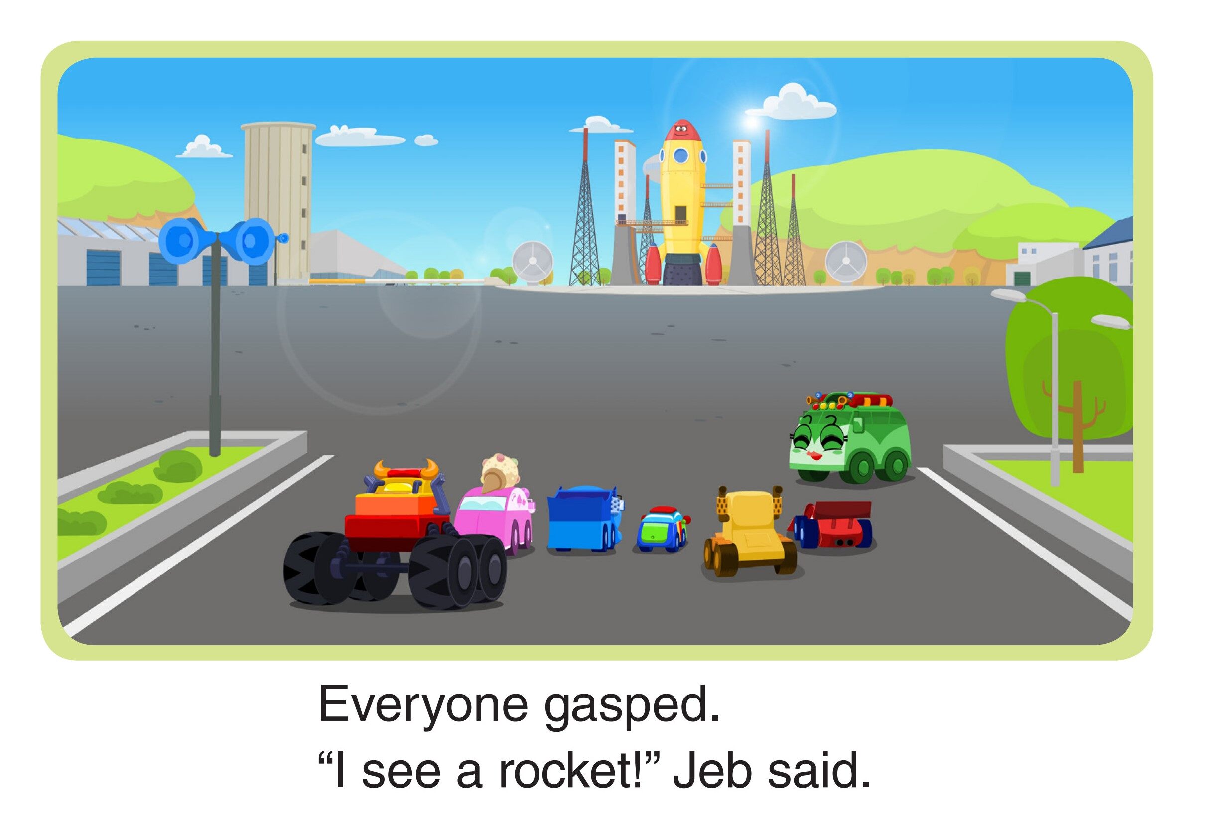 The Spaceport绘本故事第4页