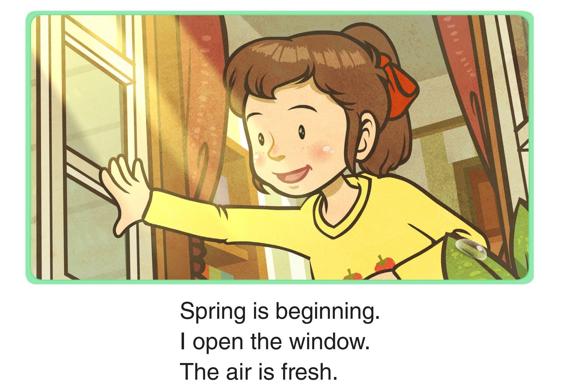 Spring Is Beginning绘本故事第2页