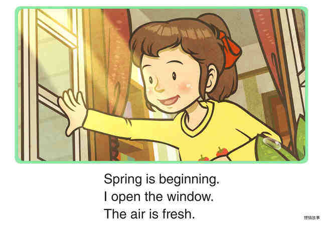 Spring Is Beginning绘本故事第2页