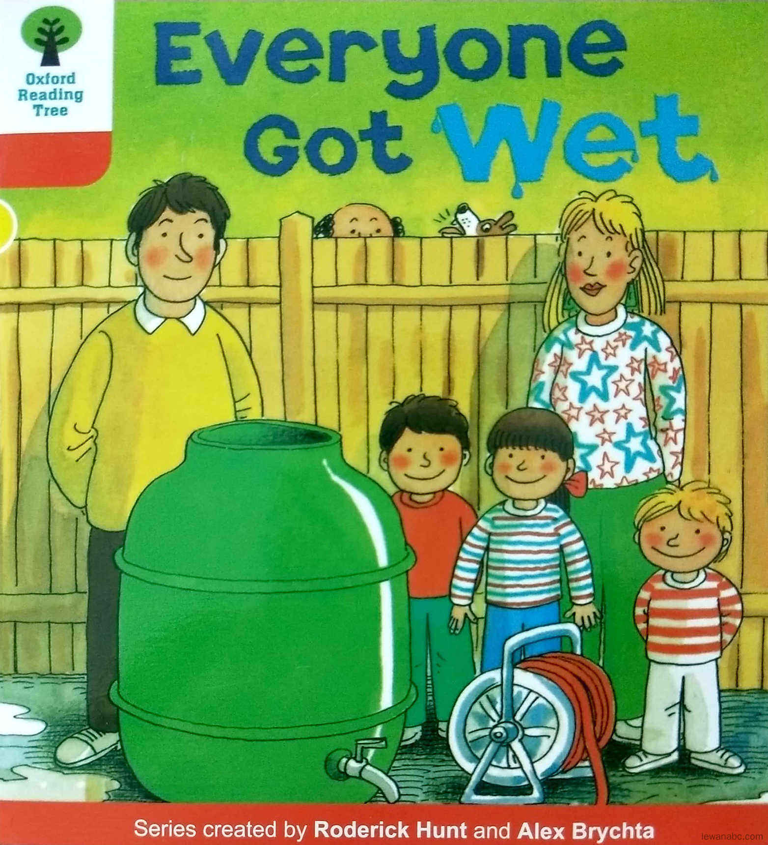 Everyone Got wet绘本故事第2页