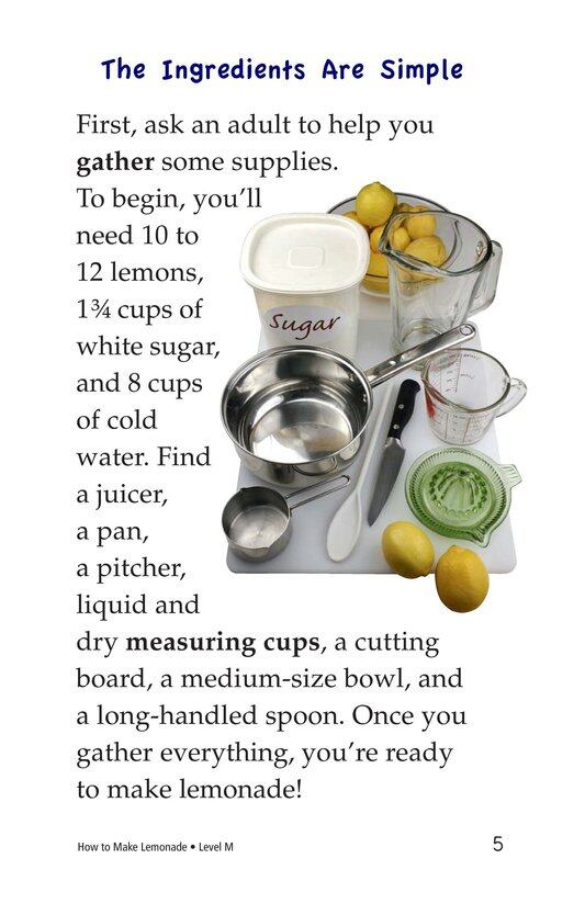 How to Make Lemonade绘本故事第4页