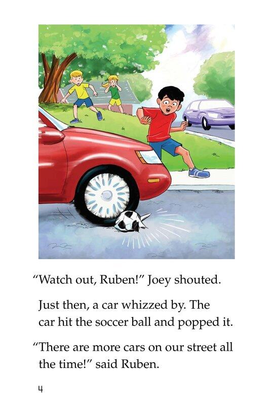 Joey's Stop Sign绘本故事第4页