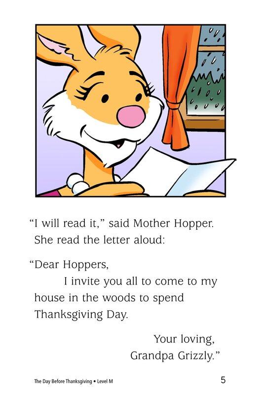 The Day Before Thanksgiving绘本故事第5页
