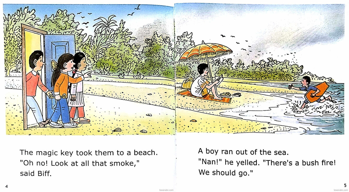 Bush Fire绘本故事第5页