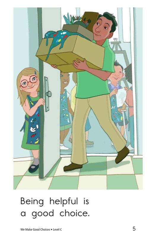 We Make Good Choices绘本故事第5页