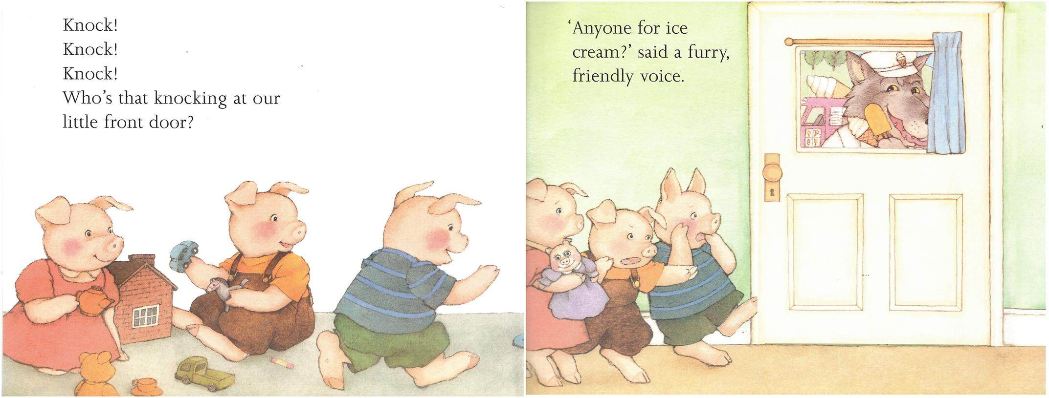 Go away Mr wolf绘本故事第3页