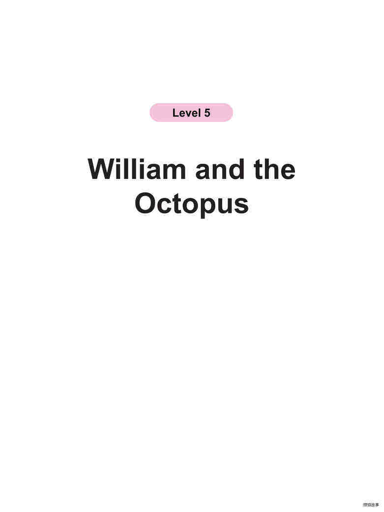 William and the Octopus绘本故事第2页