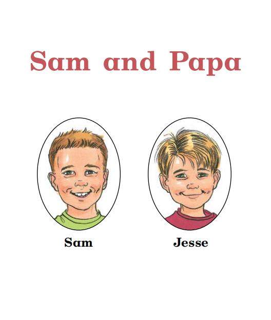Sam and papa绘本故事第2页