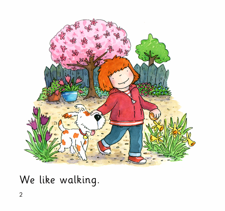 Walking and Walking绘本故事第3页