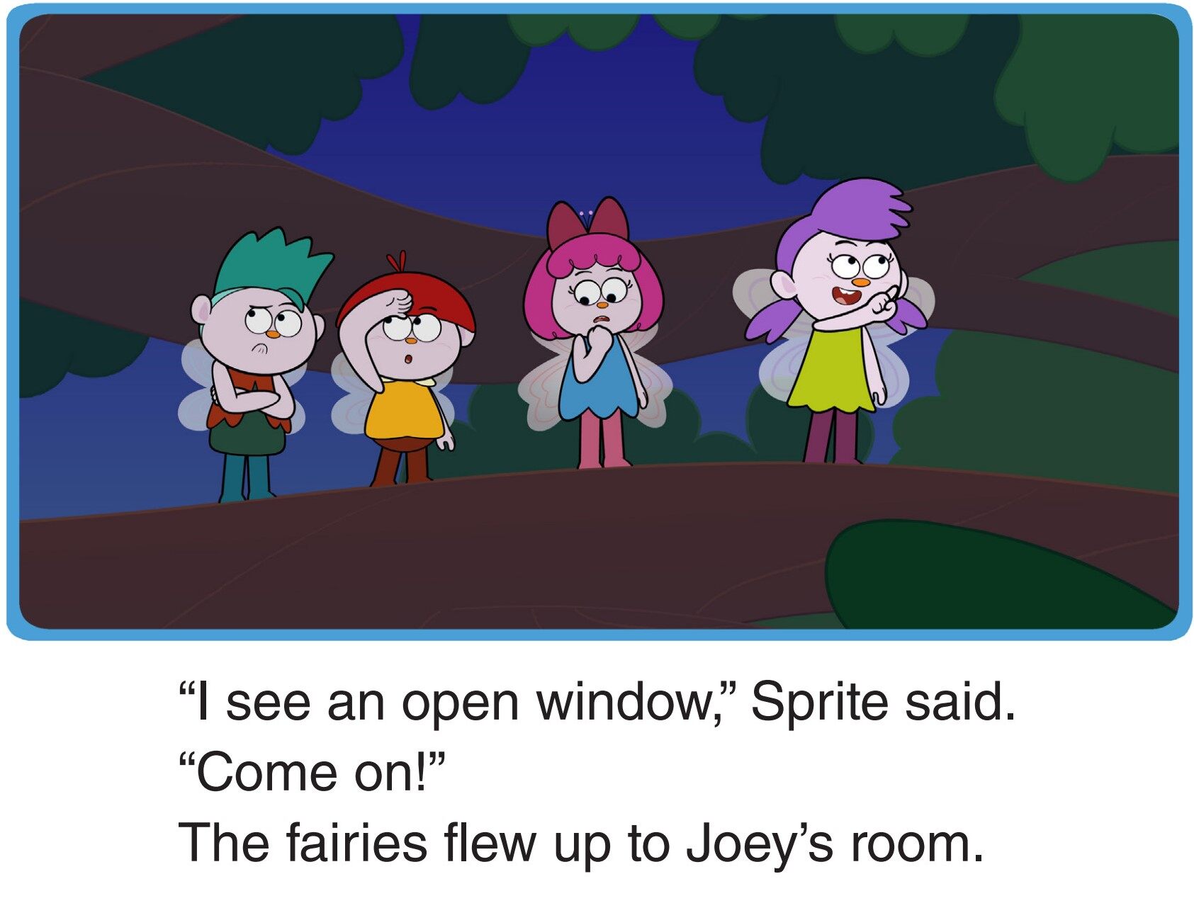 Trapped!绘本故事第4页