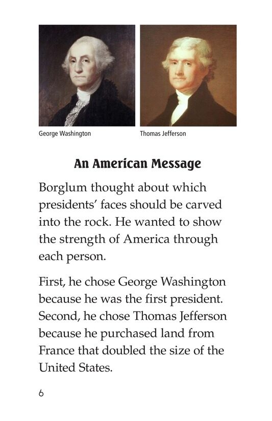 Mount Rushmore绘本故事第5页