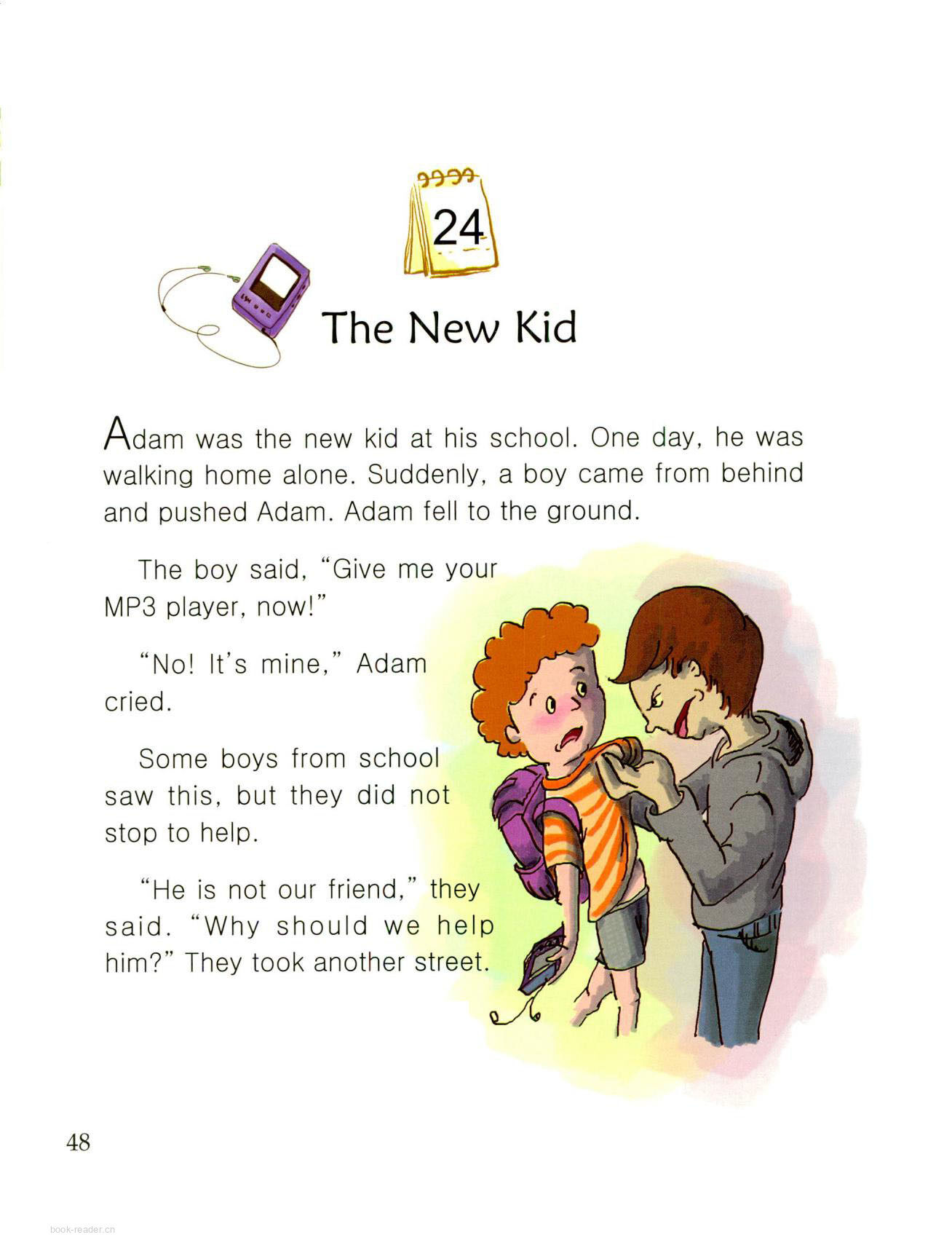 The New Kid绘本故事第2页