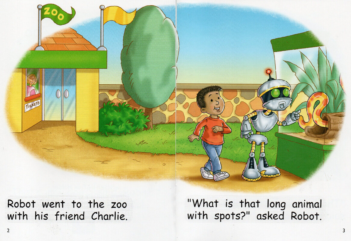 robot at the zoo绘本故事第3页