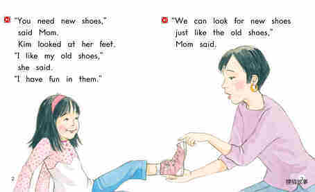 Kim's New Shoes绘本故事第3页