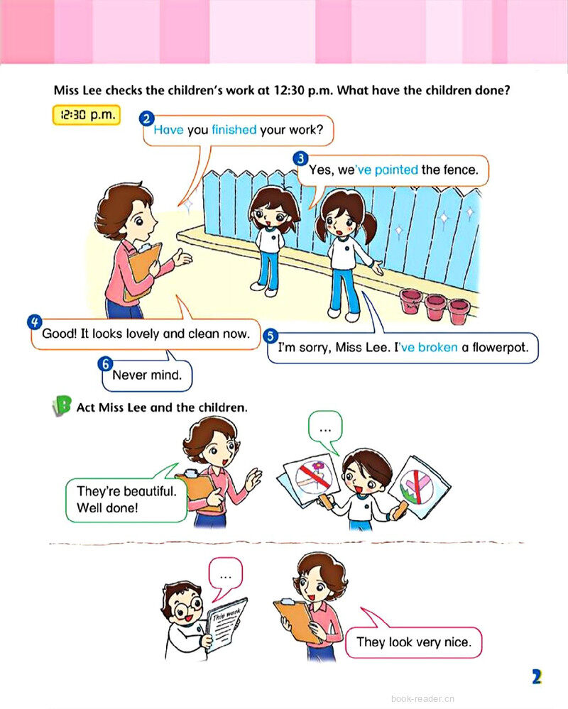 1 Teamwork绘本故事第4页