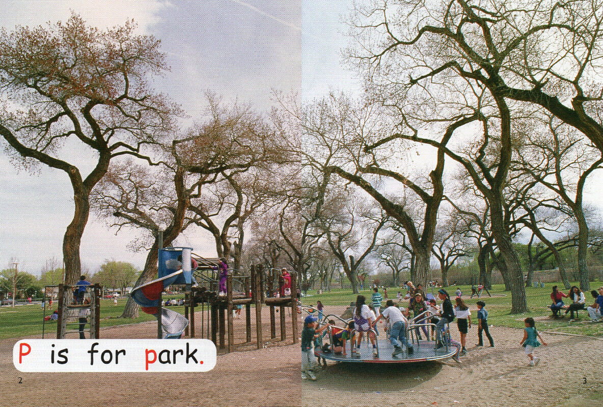 fun at the park绘本故事第3页