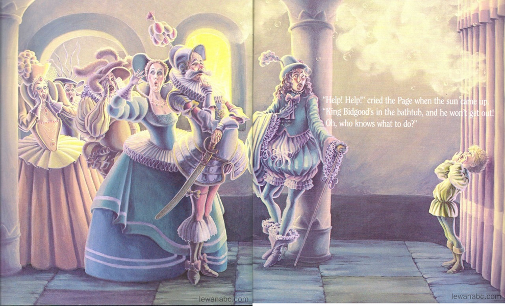 (16周)King Bidgood's in the Bathtub绘本故事第3页