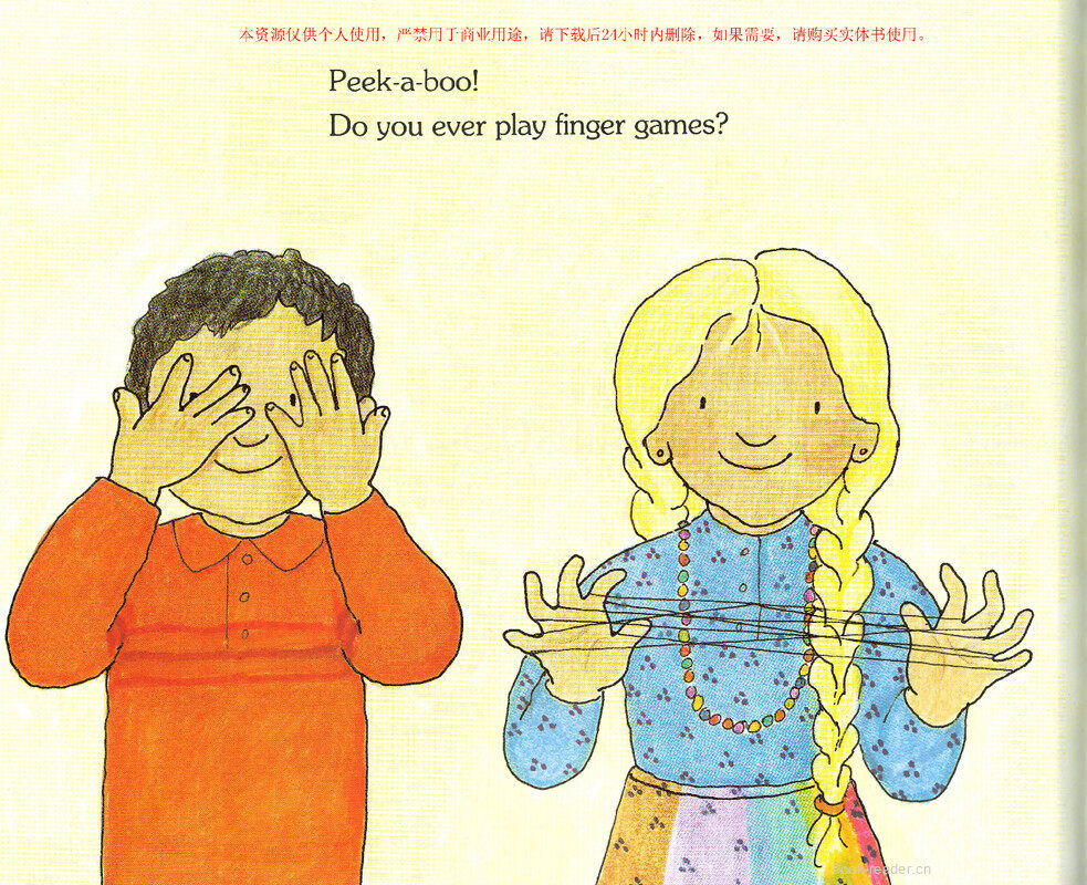 My Hands绘本故事第3页