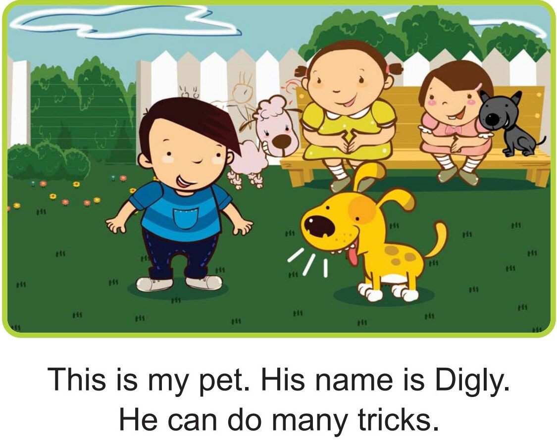 Digly, Up and Down!绘本故事第3页