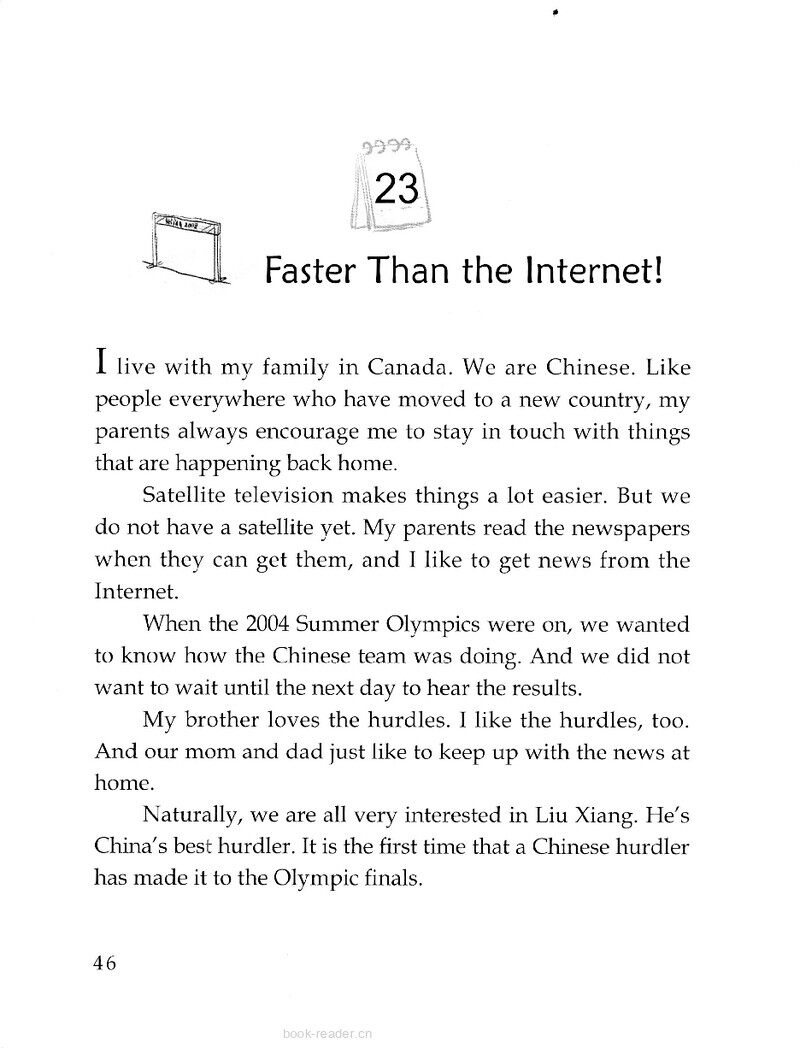 Faster Than the Internet!绘本故事第2页
