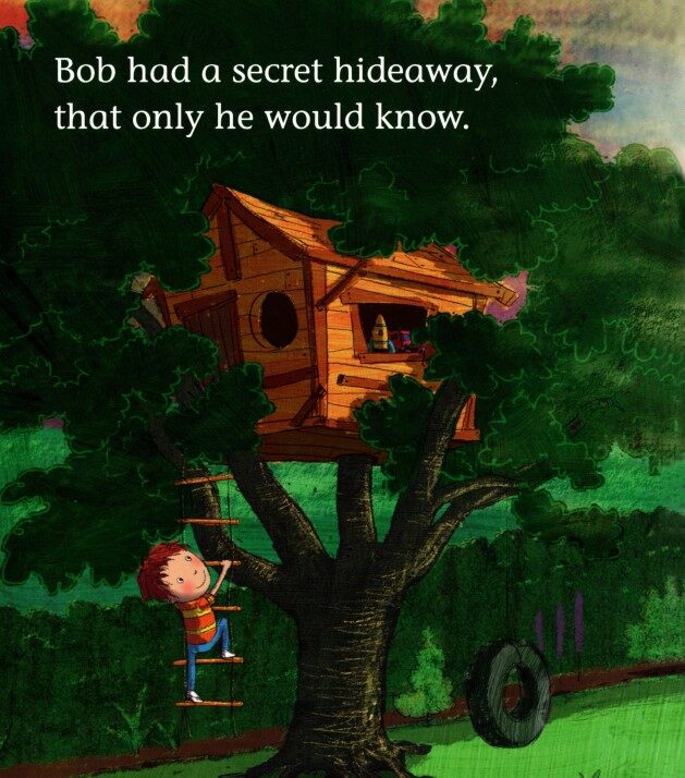 Bob's Secret Hideaway绘本故事第3页
