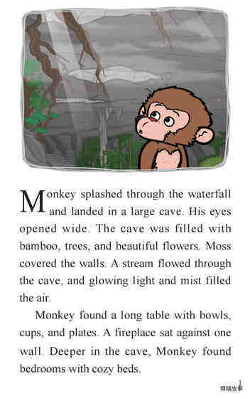 The Waterfall Cave绘本故事第3页