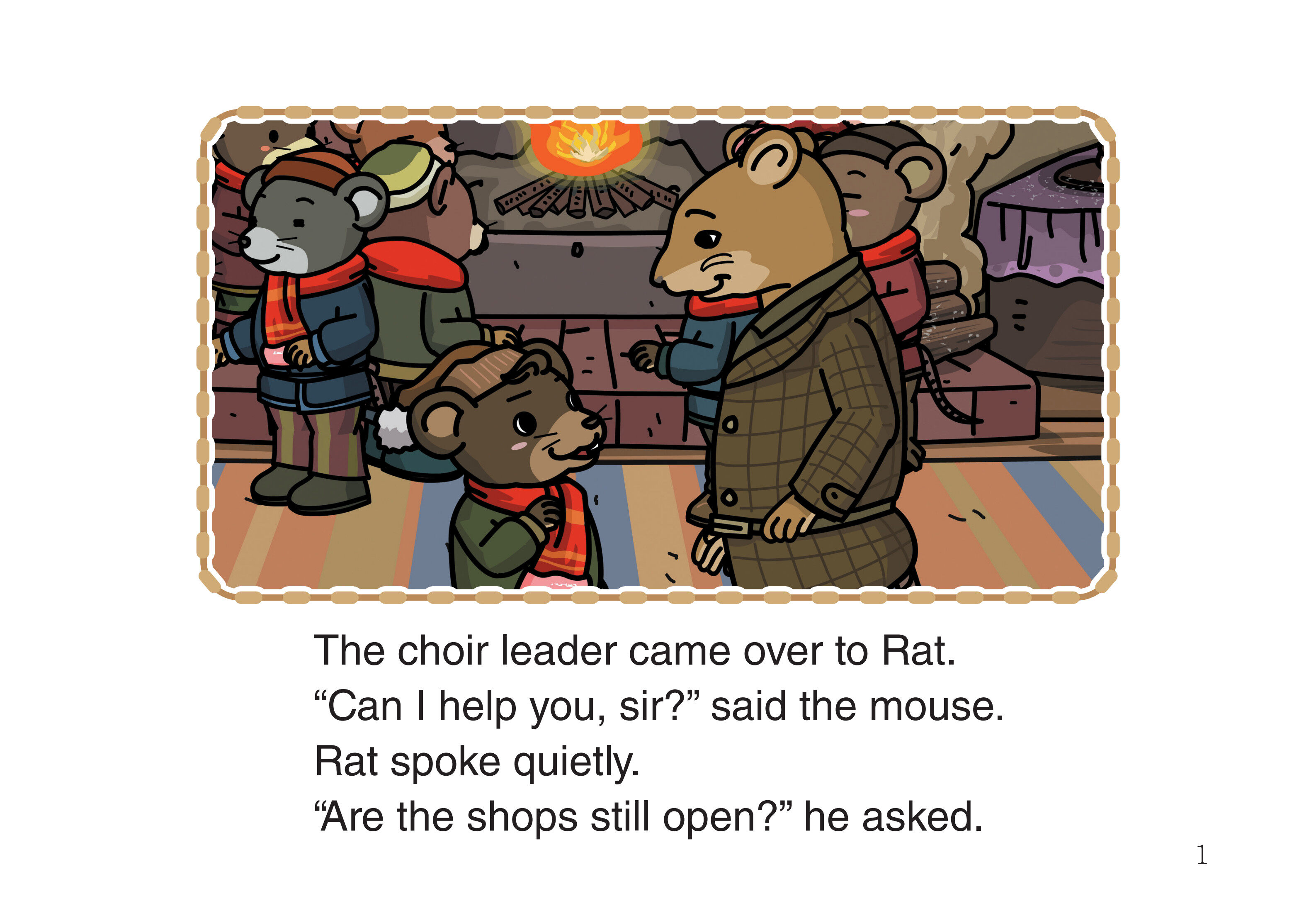 Amusing the Mice绘本故事第3页