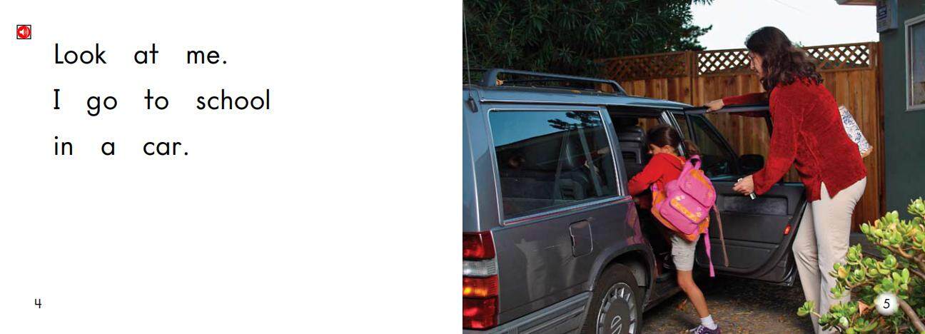 Going to School绘本故事第4页