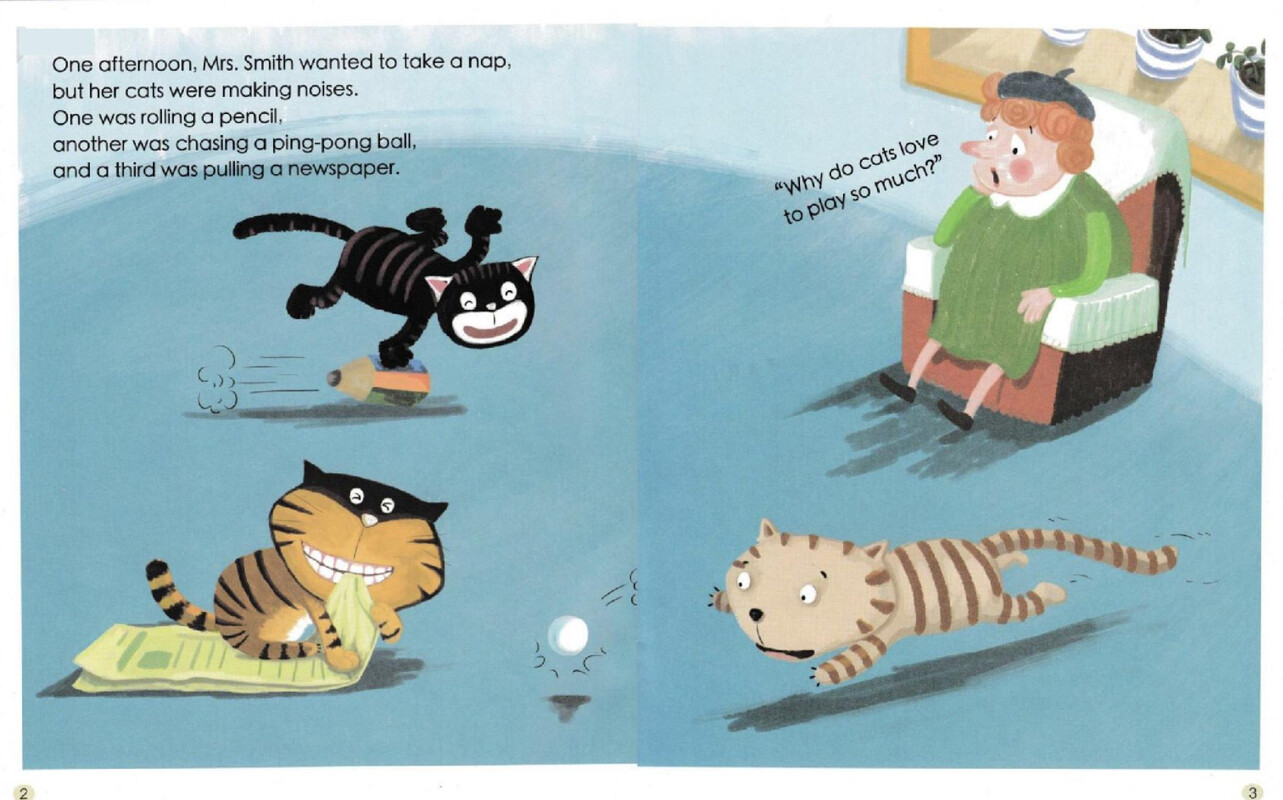 Animals Love to Play绘本故事第3页