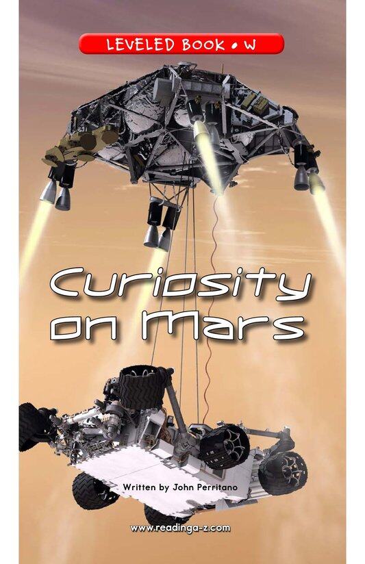 Curiosity on Mars绘本故事第2页
